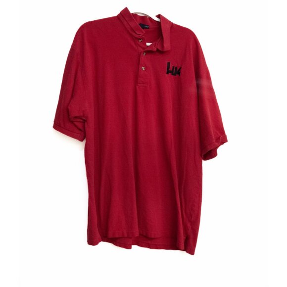 Port Authority Red Polo Shirt Mens Size 2XL - Picture 1 of 8